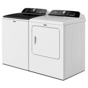 Whirlpool® Sécheuse au gaz à chargement vertical avec détection d’humidité - 7 pi cu WGD6150PW
