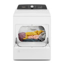 Whirlpool® Sécheuse au gaz à chargement vertical avec capteur d’humidité - 7 pi cu WGD5010LW