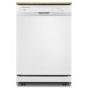 Whirlpool® Lave-vaisselle robuste avec programme de lavage en une heure WDP370PAHW