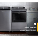 Whirlpool® Sécheuse au gaz à chargement vertical avec détection perfectionnée d’humidité - 7.4 pi cu WGD8127LC