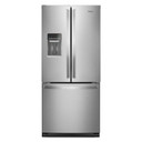 Whirlpool® Réfrigérateur à portes françaises - 30 po - 20 pi cu WRF560SEHZ