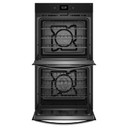 Whirlpool® Four mural double intelligent avec friture à air de 10 pi cu WOED7030PV
