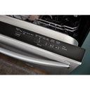 Lave-vaisselle silencieux avec panier supérieur réglable - 55 dba Whirlpool® WDP560HAMB
