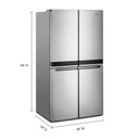 Whirlpool® Réfrigérateur à 4 portes et profondeur de comptoir - 36 po - 19.4 pi cu WRQA59CNKZ