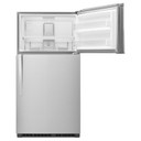 Réfrigérateur à congélateur supérieur de 33 po Whirlpool® avec machine à glaçons facultative EZ Connect (Vendue Séparément) WRT541SZDM