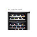 Whirlpool® Cellier sous le comptoir avec 46 bouteilles - 24 po WUW55X24HS