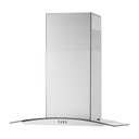 Whirlpool® Hotte de cuisinière murale incurvée en verre - 30 po WVW51UC0LS