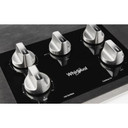 Whirlpool® Table de cuisson électrique en vitrocéramique avec deux éléments radiants doubles - 36 po WCE77US6HS
