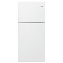 Réfrigérateur à congélateur supérieur avec éclairage intérieur à del - 30 po - 19.2 pi cu Whirlpool® WRT549SZDW