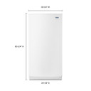 Maytag® Congélateur vertical sans givre avec option de congélation rapide - 16 pi³ MZF34X16DW