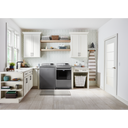 Maytag® Sécheuse intelligente électrique à chargement vertical avec fonction Extra Power - 7.4 pi cu YMED7230HC