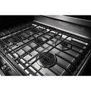 Kitchenaid® Cuisinière au gaz à convection avec 5 brûleurs - 30 po KFGG500ESS