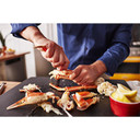 Cuisinière commerciale intelligente bicombustible KitchenAid®, 6 brûleurs, 36 po KFDC506JYP