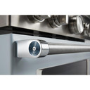 Cuisinière commerciale intelligente au gaz KitchenAid®, 4 brûleurs, 30 po KFGC500JMB