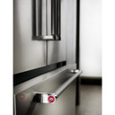 Kitchenaid® Réfrigérateur encastré à portes françaises en acier inoxydable avec design intérieur platine - 24.2 pi cu - 42 po KBFN502ESS