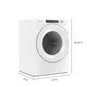 Amana® Sécheuse électrique avec capteurs d’humidité, 7.4 pi3 YNED5800HW