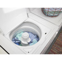 Amana® Sécheuse au gaz à chargement vertical de 6.5 pi cu avec contrôle de séchage automatique NGD4655EW