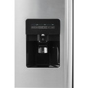 Amana® Réfrigérateur côte à côte avec distributeur externe d’eau et de glaçons à deux palettes, 33 po ASI2175GRS