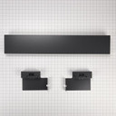 Ensemble de panneaux de porte style armoire de 36 po (91,4 cm), noir obsidienne W10663562