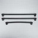 Trousse de poignées pour réfrigérateur à portes françaises noir W10716726