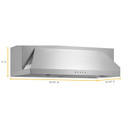 Hotte convertible pour dessous d’armoire - 30 po UXT5530AAS