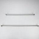 Trousse de poignée pour réfrigérateur à congélateur inférieur KitchenAid W10782874