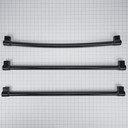 Trousse de poignées pour réfrigérateur à portes françaises - Noir W10716730