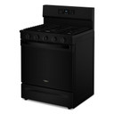 Whirlpool® Cuisinière au gaz de 30 pouces avec friture et cuisson à air, autonettoyante avec préchauffage WFGS5030RB