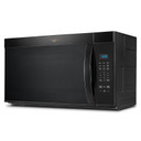 Whirlpool® Four à micro-ondes à hotte intégrée avec une puissance de cuisson de 900 watts de 30 po et 1,7 pi cu YWMMS3130RB