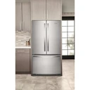 Whirlpool® Réfrigérateur à portes françaises, profondeur de comptoir et congélateur inférieur - 36po - 20picu WRFC2036RZ