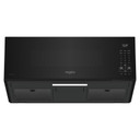 Whirlpool® Four à micro-ondes intelligent à hotte intégrée et profil bas de 1,1 pi cu avec ventilation de 450 pi³/min à 4 vitesses YWMML5530RB