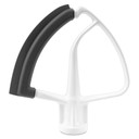Kitchenaid® Fouet à bord souple pour batteur sur socle à tête inclinable KFE5T