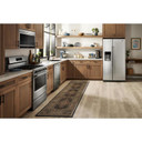 Maytag® Réfrigérateur côte à côte à profondeur de comptoir avec intérieur bleu arctique - 36 po - 20.8 pi cu MRSC6636RZ