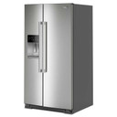 Maytag® Réfrigérateur côte à côte pleine profondeur avec intérieur bleu arctique - 36 po - 28.3 pi cu MRSF6636RZ