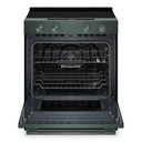 Kitchenaid® Cuisinière électrique coulissante avec deux éléments Even-Heat™ Hyper et modes de cuisson à convection - 5,3 pi cu YKSES530SJP