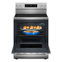 Maytag® Cuisinière électrique non encastrée avec mode Gril et friture à air sans préchauffage - 5.3 pi cu - 30 po YMFES7030SZ
