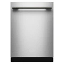 Kitchenaid® Lave-vaisselle à troisième panier à ustensiles avec plus de 30 jets de lavage à couverture totale en fini PrintShield™ - 47 dBA KDTS224SPS
