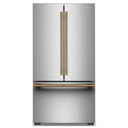 Kitchenaid® Réfrigérateur à portes françaises et profondeur de comptoir avec distributeur intérieur - 24 pi cu et 26 po KRFC236SPS