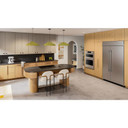 Kitchenaid® Réfrigérateur côte à côte encastré avec intérieur platine - 48 po - 30 pi cu KBSN748SPS