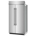 Kitchenaid® Réfrigérateur côte à côte encastré avec intérieur platine - 42 po - 25.5 pi cu KBSN742SPS