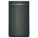 Kitchenaid® Réfrigérateur côte à côte encastré avec intérieur platine - 48 po - 30 pi cu KBSN748SJP
