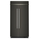 Kitchenaid® Réfrigérateur côte à côte encastré avec intérieur platine - 42 po - 25.5 pi cu KBSN742SBE