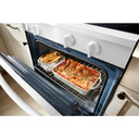 Whirlpool® Cuisinière électrique avec technologie de cuisson à air et friture à air sans préchauffage de 30 po YWFES7030SW