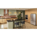 Kitchenaid® Réfrigérateur à portes françaises avec distributeur d’eau et de glaçons intérieur - 31 pi cu KRFF336SPS