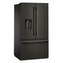 Kitchenaid® Réfrigérateur à portes françaises avec distributeur d’eau et de glaçons extérieur - 30 pi cu KRFF436SBE