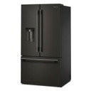Kitchenaid® Réfrigérateur à portes françaises avec distributeur d’eau et de glaçons extérieur - 30 pi cu KRFF436SBE