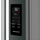 Kitchenaid® Réfrigérateur à portes françaises avec distributeur d’eau et de glaçons extérieur - 30 pi cu KRFF436SJP