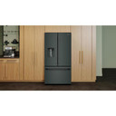 Kitchenaid® Réfrigérateur à portes françaises avec distributeur d’eau et de glaçons extérieur - 30 pi cu KRFF436SJP