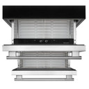 Kitchenaid® Réfrigérateur sous le comptoir en acier inoxydable à double tiroir - 24 po KURT524SSB
