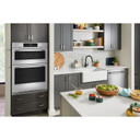 Kitchenaid® Four mural combiné électrique intelligent de 30 pouces avec modes de cuisson assistée - Fini PrintShield™ KOEC730SPS